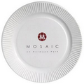 9" White Paper Plate (Petite Line)